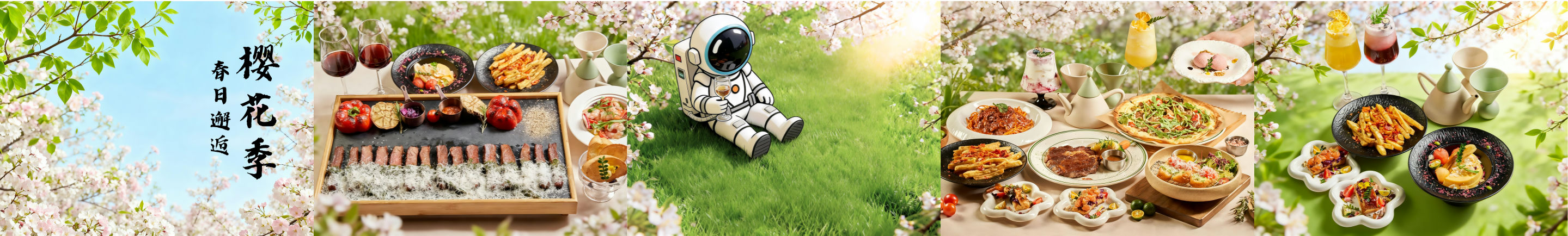 Cherry Blossom Season Five-Panel Visual